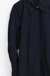 mame kurogouchi viscose hemp shirt MM22SS DR033 navy
